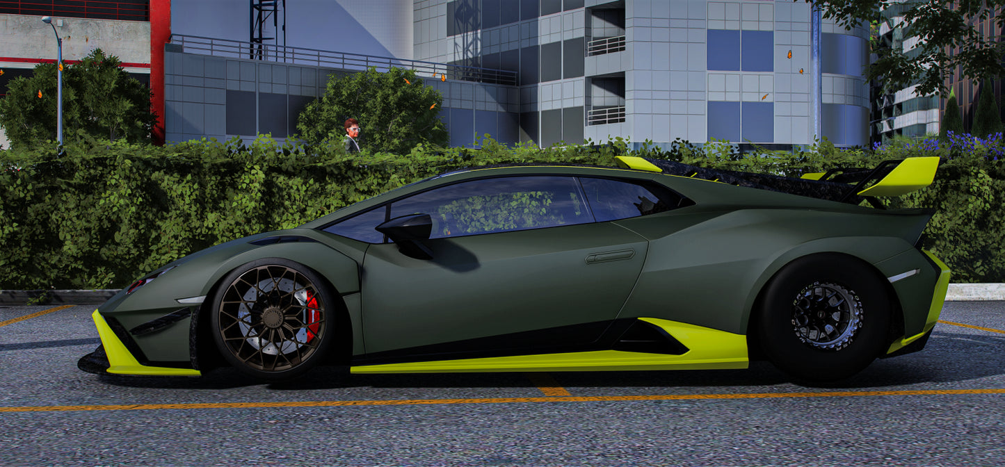 2021 Lamborghini Huracan STO Mansory Twin Turbo Drag | The Corner