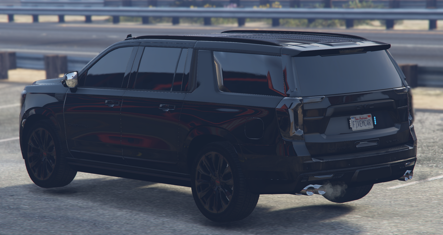 GMC Yukon XL Blacked 2023 Unmarked PD (Bulletproof) | Tony´s Custom
