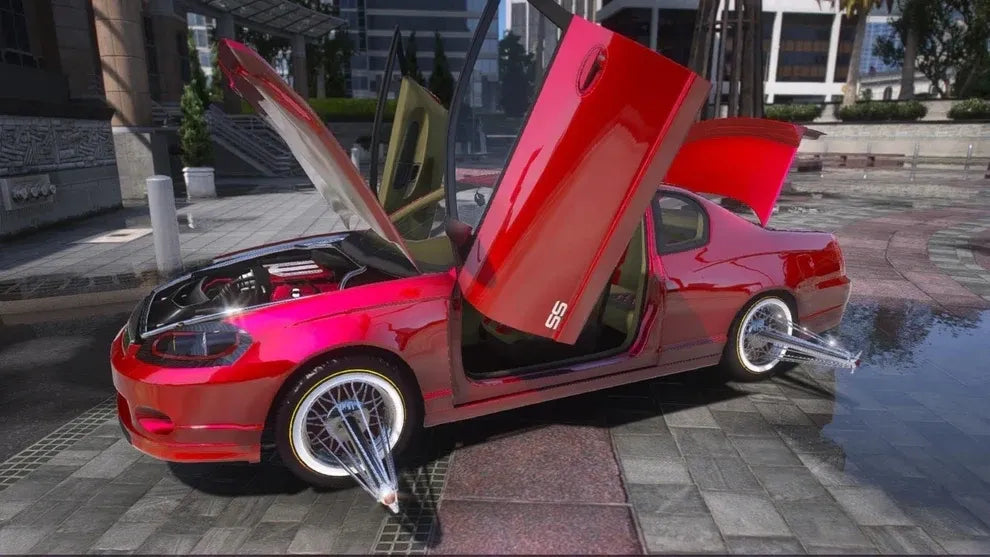 2008 Chevrolet ﻿Monte SS ﻿Slab﻿ Lambo Doors | PNUT Customs