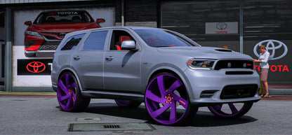 2018 Dodge Durango SRT 392 on 26" Luxxx | Bleed