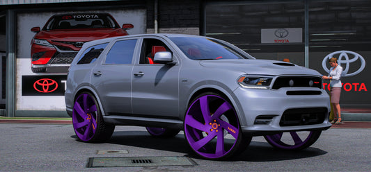 2018 Dodge Durango SRT 392 on 26" Luxxx | Bleed