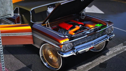 1959 Impala Drop Top on Daytons | PNUT Customs