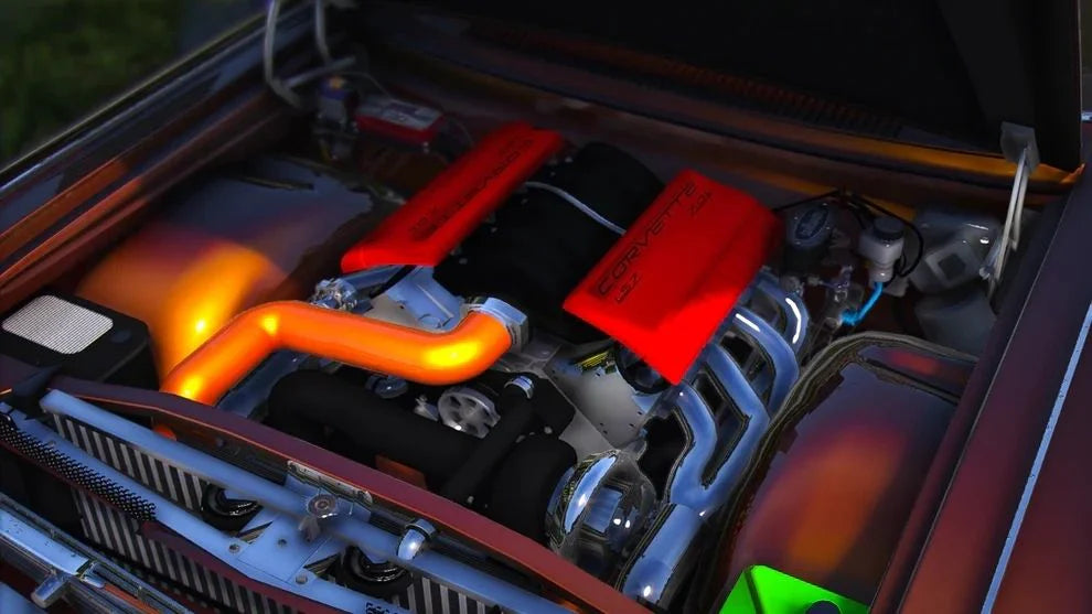 1959 Impala Drop Top on Daytons | PNUT Customs