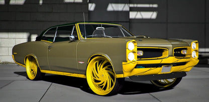 1966 Pontiac GTO Gold Donk | Hardie