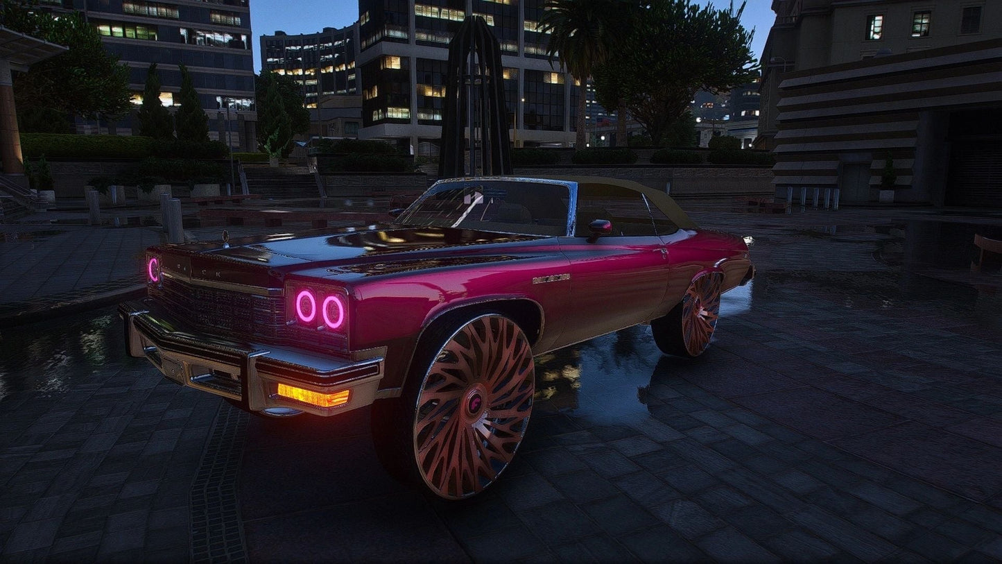 1975 Buick LeSabre On Forgiatos