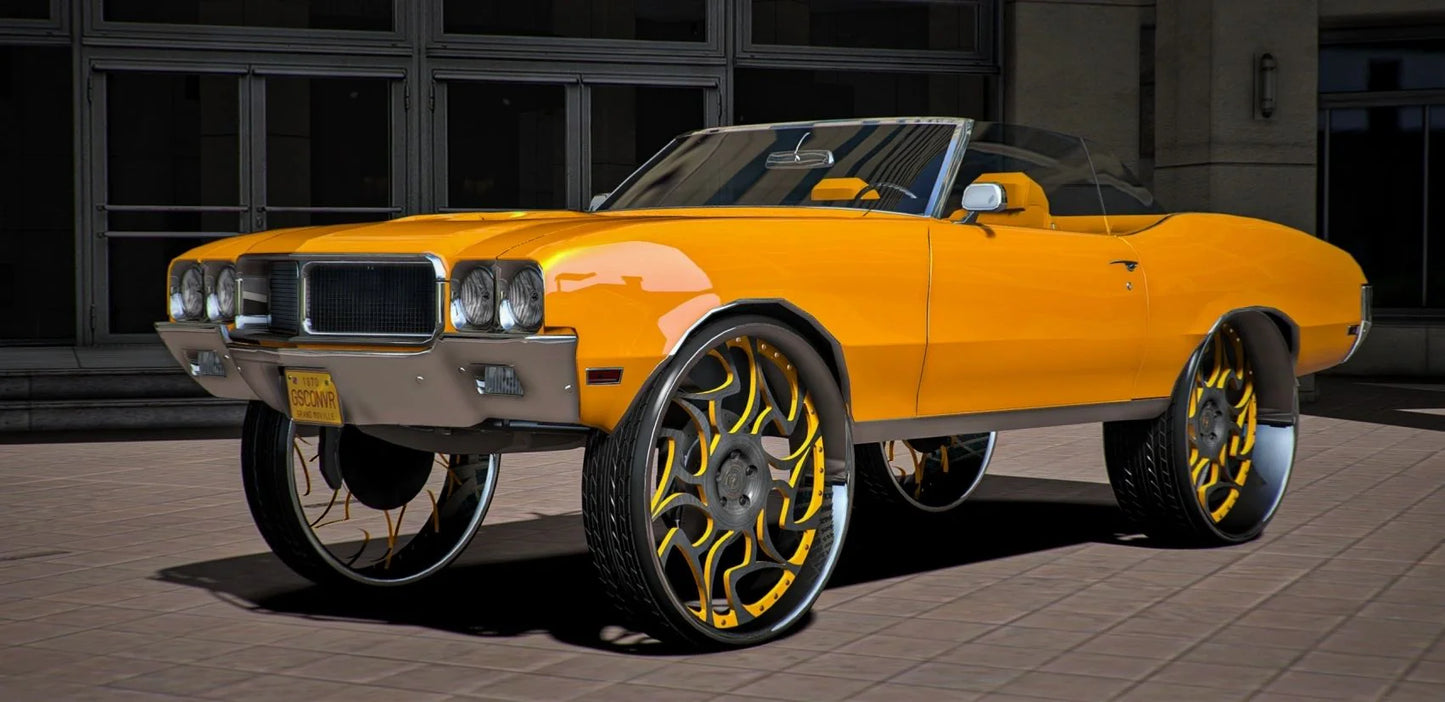 1972 Buick Skylark Vert Swapped Donk | GZ Customs