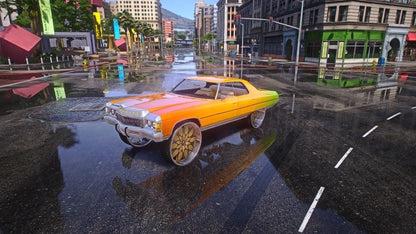 1971 Chevy 4 Door on Rucci Wheels | LilBuddyCustoms