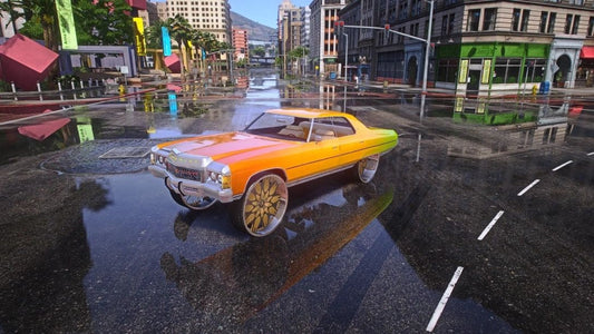 1971 Chevy 4 Door on Rucci Wheels | LilBuddyCustoms