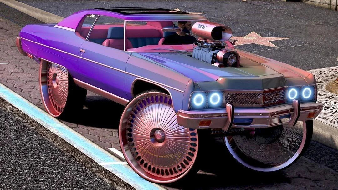 1973 Chevrolet Caprice Juicy Fruit On 32s Dubs | 412DonkLife