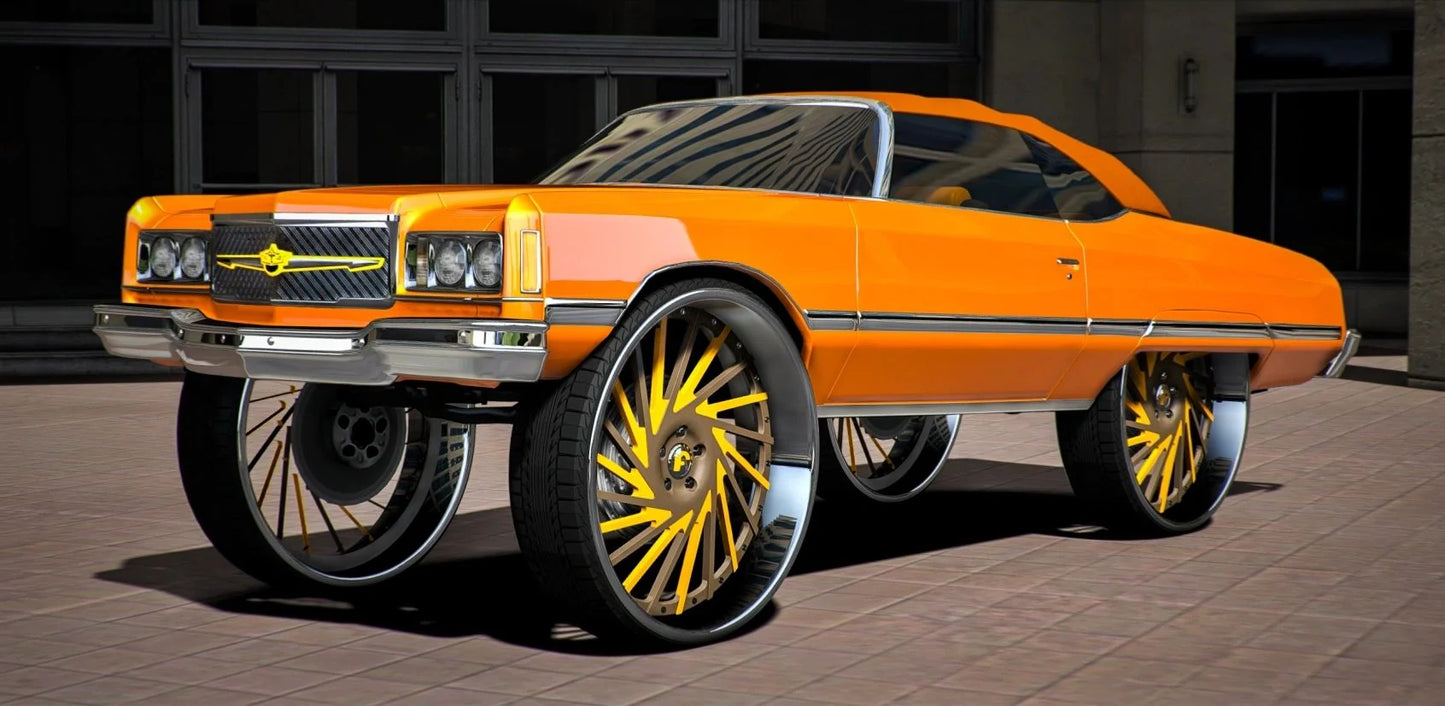 1974 Chevy Caprice Nutta Donk | 4GFeet