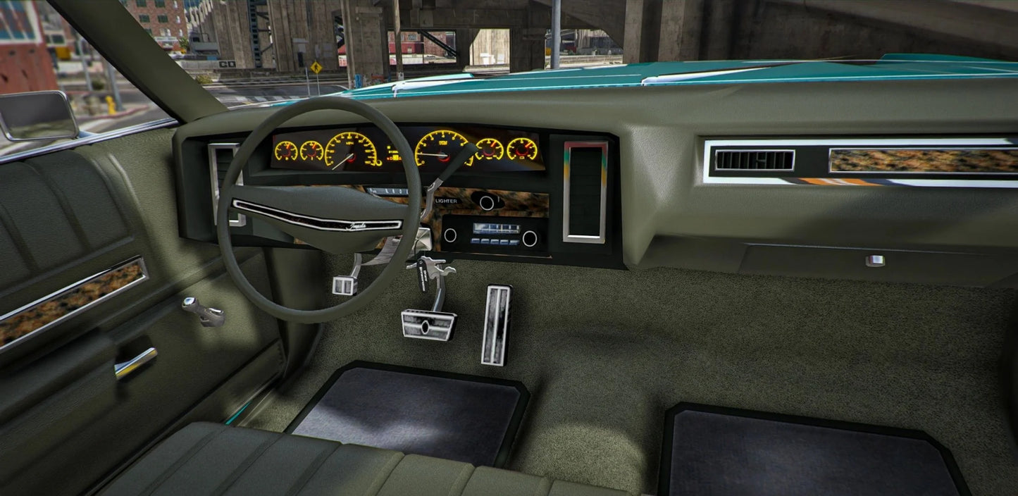 1973 Chevy Caprice Rucci Donk | Krazy Customs