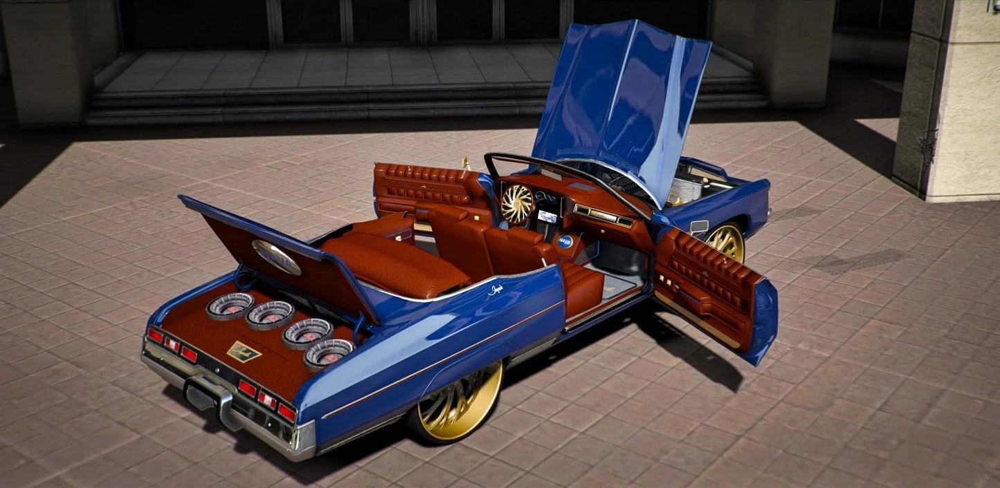 1971 Chevrolet Impala on Amani Forged | GWS