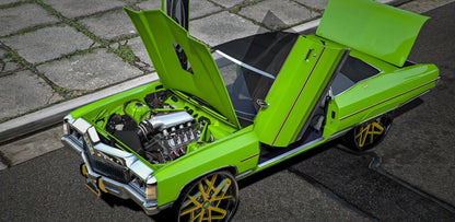 1971 Chevy Impala Vert On Armani Forged | One Deep