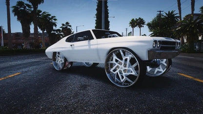 1970 Chevelle on 28" Rucci | LilBuddyCustoms