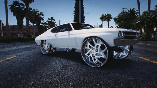 1970 Chevelle on 28" Rucci | LilBuddyCustoms
