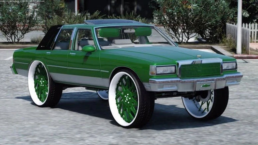 1986 Chevy Caprice Brougham Scat On Forgiatos | Bleed
