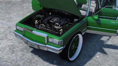 1986 Chevy Caprice Brougham Scat On Forgiatos | Bleed