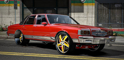 1986 Chevy Caprice Brougham CF On Corleone Forged Rims | DDC Cars