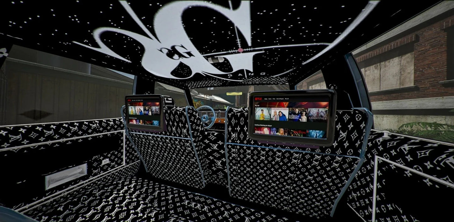 1989 Chevy Caprice Kodak Box Donk with LV Interior | Krazy Customs