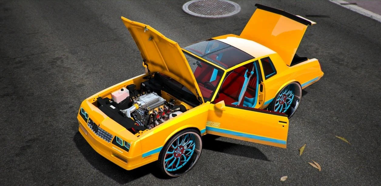 1988 Chevrolet Monte Carlo SS On Rucci Grip's | 4K Customs