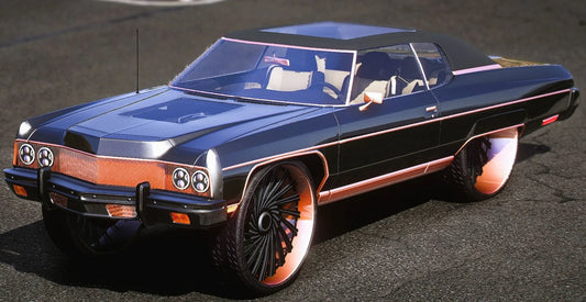 (Debadged) 1988 Chevrolet Monte Carlo SS On Rucci Grip's