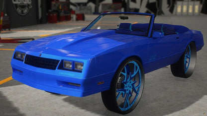 1988 Chevy Monte Carlo SS Droptop Custom on Ruccis | Bleed