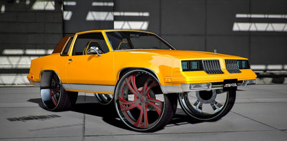 1984 Oldsmobile Cutlass on Corleone Donk | Krazy Customs