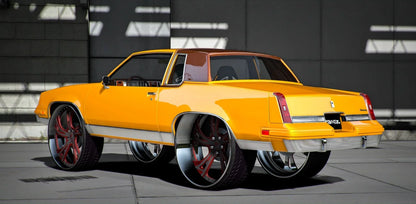 1984 Oldsmobile Cutlass on Corleone Donk | Krazy Customs