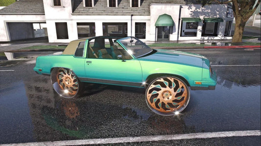 1984 Oldsmobile Cutlass on Rucci Forged | PNUT Customs