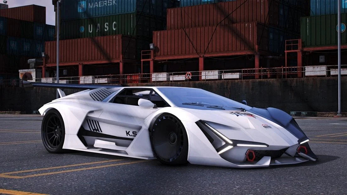 1988 Lamborghini Countach KS Widebody TwinTurbo Custom V2 | Tora