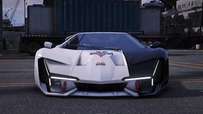 1988 Lamborghini Countach KS Widebody TwinTurbo Custom V2 | Tora