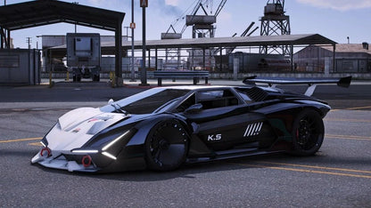 1988 Lamborghini Countach KS Widebody TwinTurbo Custom V2 | Tora