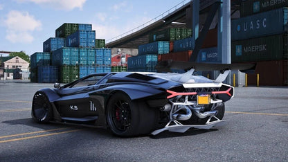 1988 Lamborghini Countach KS Widebody TwinTurbo Custom V2 | Tora