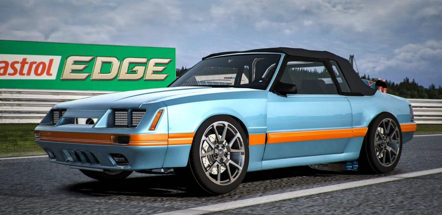1989 Mustang Foxbody GT4 Eye Props | Backyard Customs