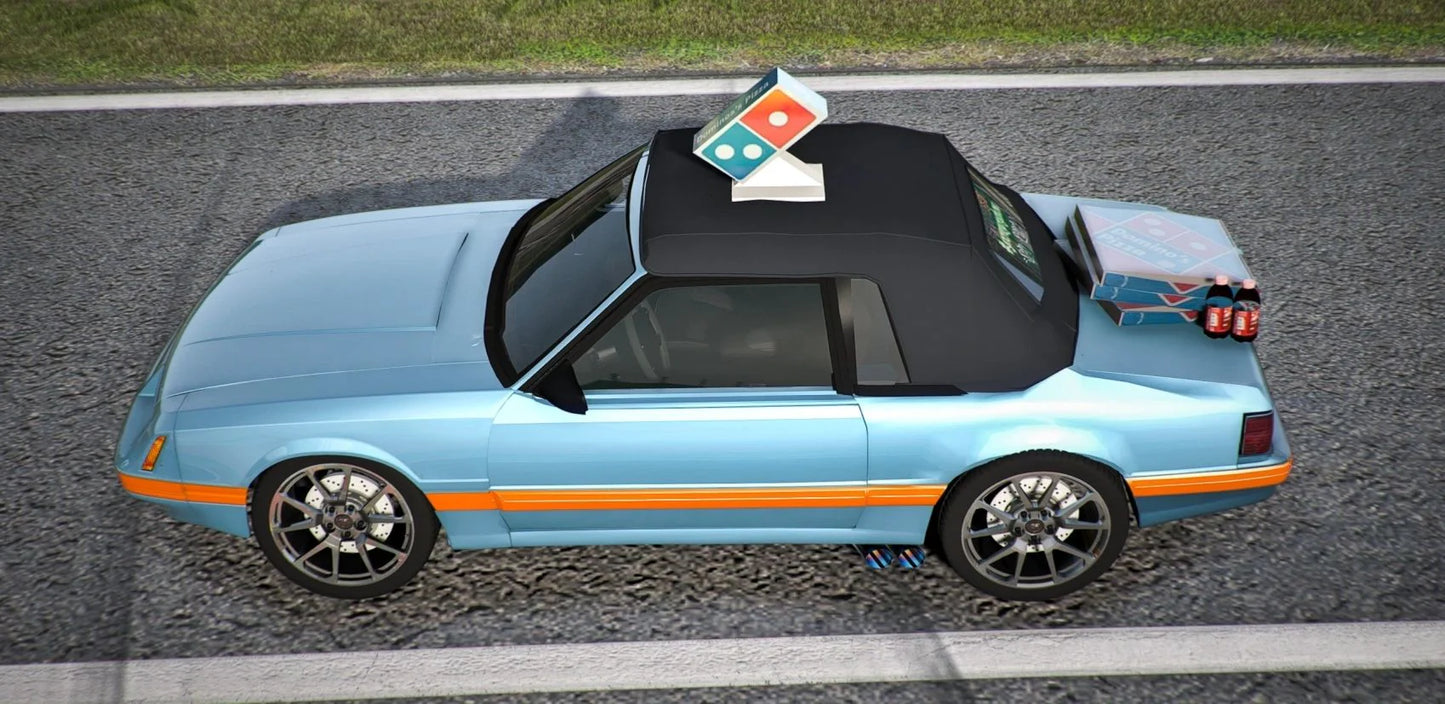 1989 Mustang Foxbody GT4 Eye Props | Backyard Customs