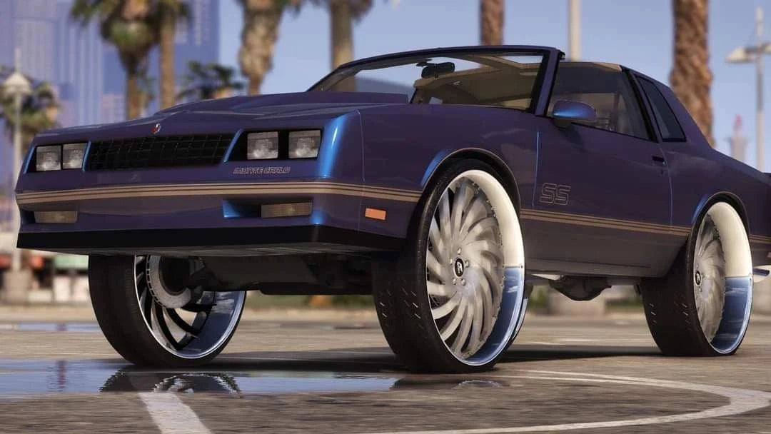 1988 T-top Monte Carlo SS On Amani Forged Wheels