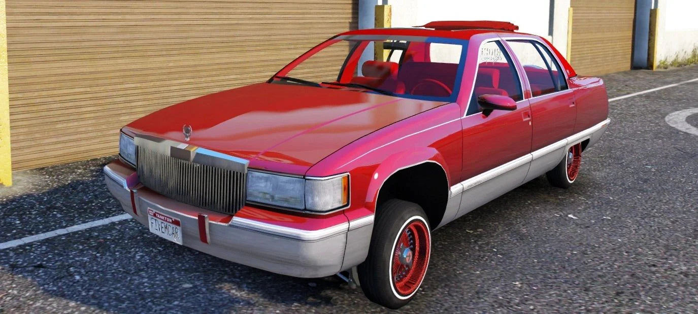1993 Cadillac Fletwood Broghum Lowrider | Unique Kustomz