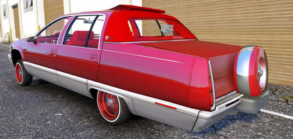 1993 Cadillac Fletwood Broghum Lowrider | Unique Kustomz