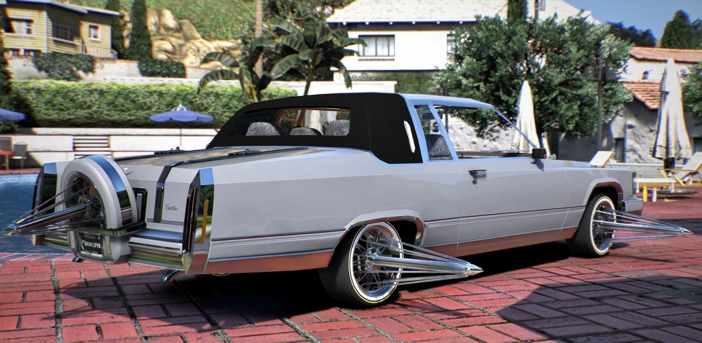1990 Cadillac Fleetwood Coupe Slab | DDC Cars