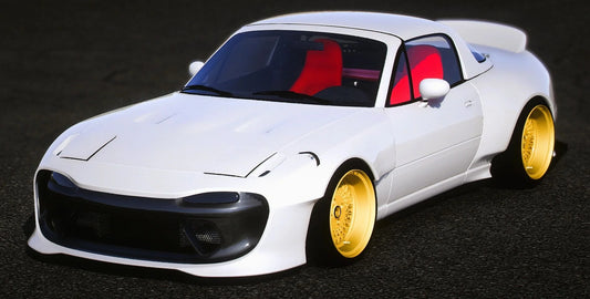 (Debadged) 1990 Mazda Miata MX5 Widebody I HKS RB28 Swap | MD