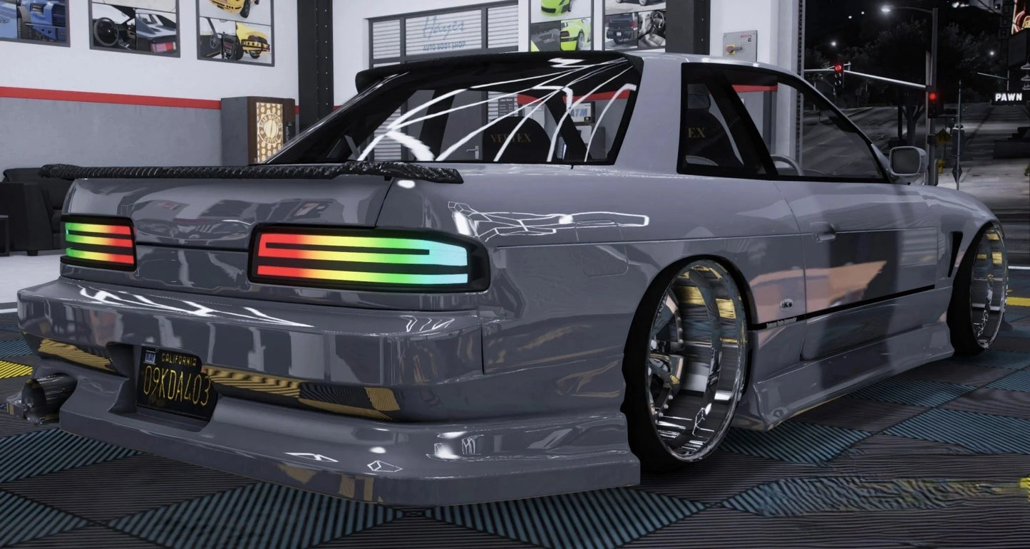 1990 Nissan 240sx S13 Vs KFS Rims | Underground Customs