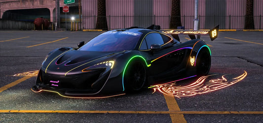 Mclaren P1 Liberty Walk Wings [Dinamic RGB Lights] | Gamer's Cafe