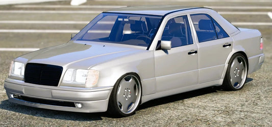 (Debadged) Mercedes-Benz W124 Facelift Custom | LKB Customs