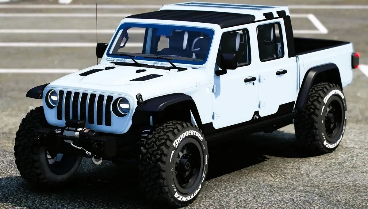 (Debadged) Jeep Gladiator Deluxe (Bulletproof) | Rmod Customs
