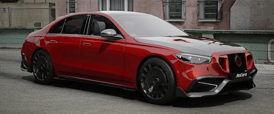 RED Mercedes-AMG S63 E PERFORMANCE MANSORY (Slider + Bulletproof) | MO Store