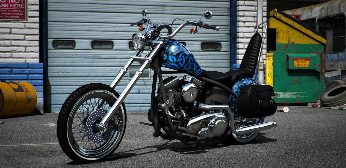 Panhead hardtail "The Dried" | AMC