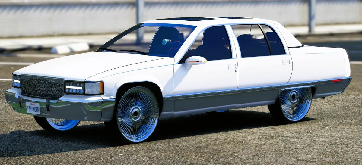 (Debadged) 1993 Cadillac Fleetwood Donk | One Deep