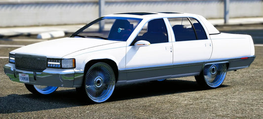 (Debadged) 1993 Cadillac Fleetwood Donk | One Deep