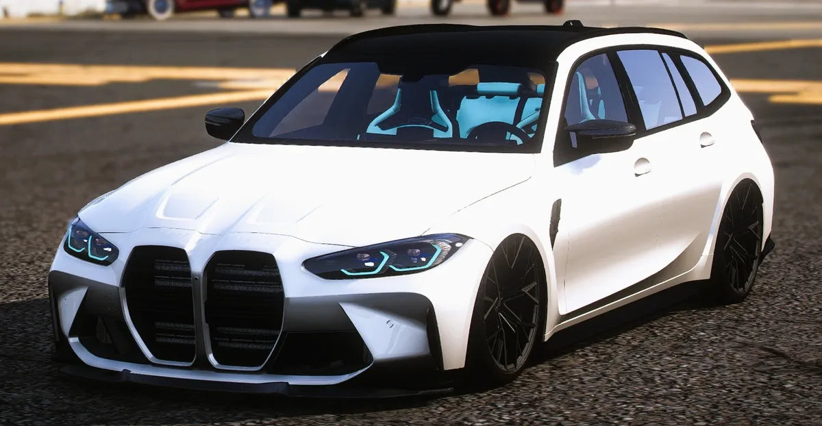 (Debadged) BMW G81 M3 Touring Dark Blue Edition | Cent