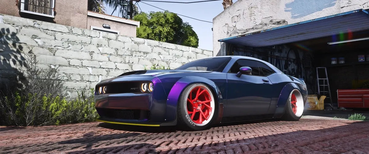 Dodge Challenger SRT Hellcat Widebody Bagged | Hawk